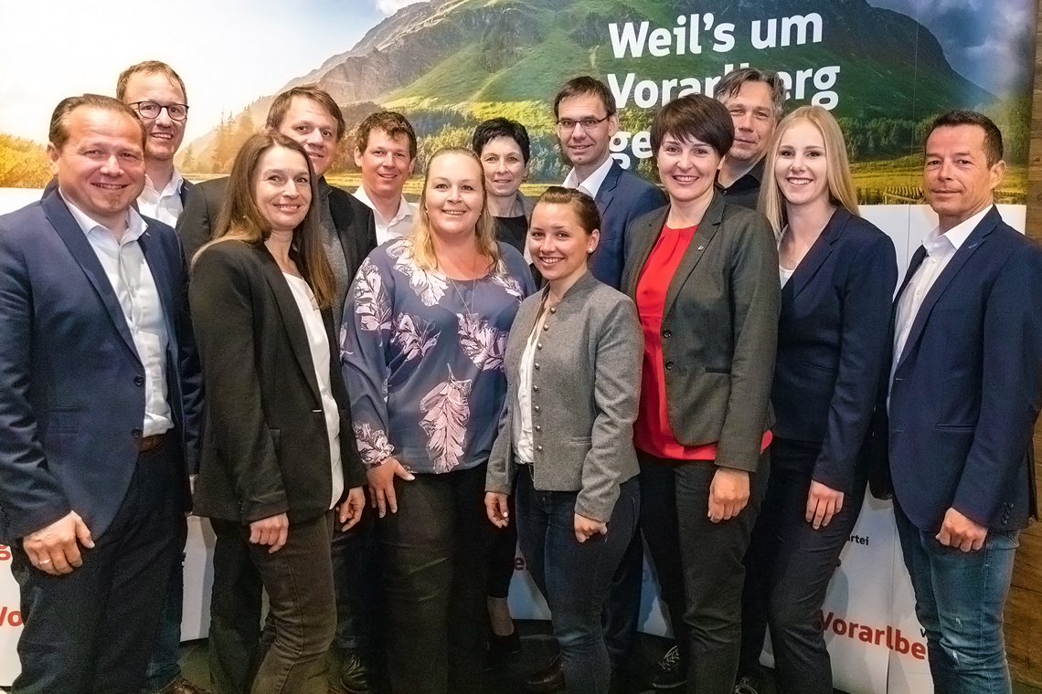 Kandidaten im Bezirk Bludenz / Montafon 