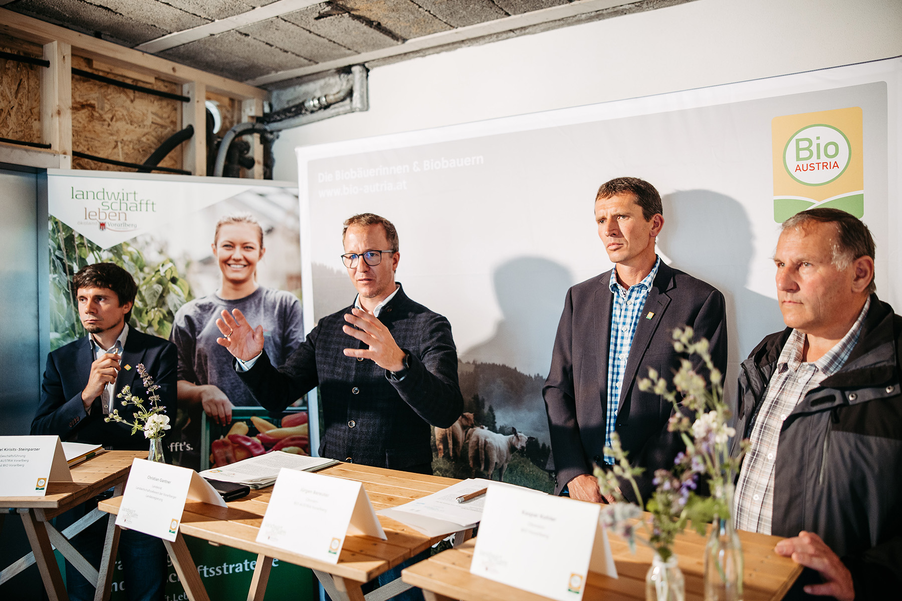 Landesrat Gantner: Starkes Signal für mehr Bio in Vorarlberg