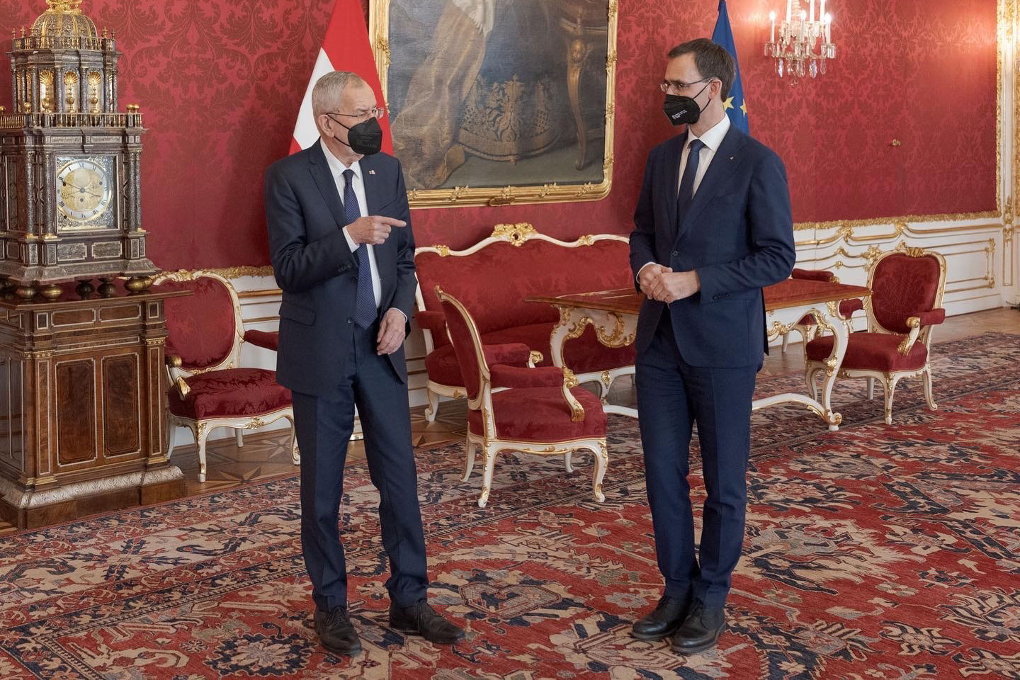 Wallner als neuer Ländervorsitzender bei Bundespräsident Van der Bellen