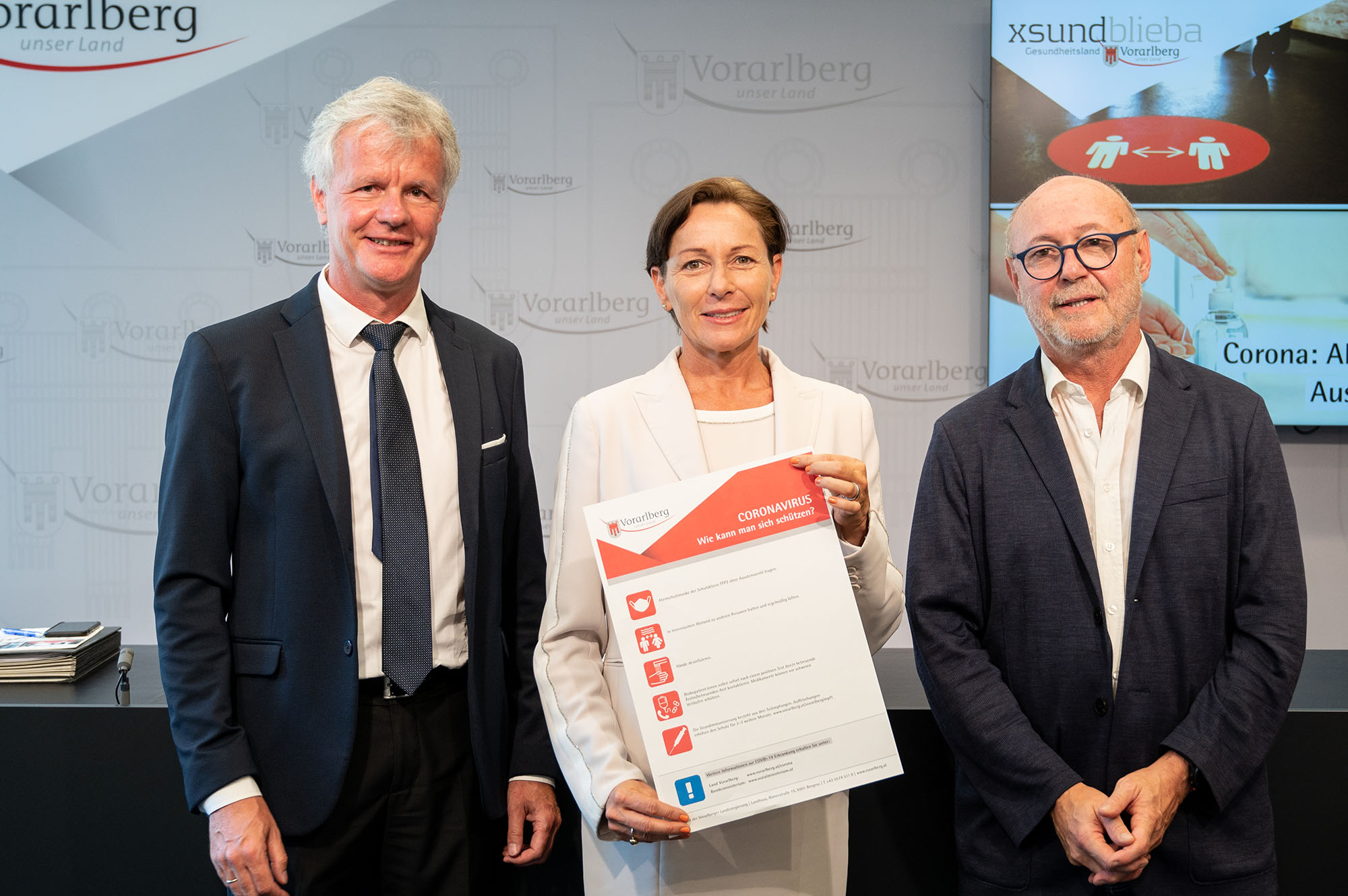 LR Rüscher: „Corona: Lage stabil, Virus nicht unterschätzen“