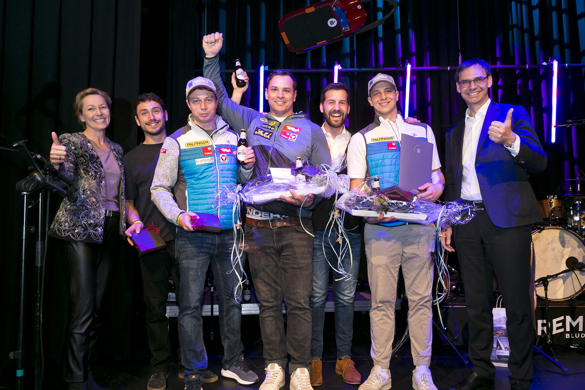 Bludenzer Rodel-Ass Yannick Müller erhält Sportehrenzeichen des Landes in Gold